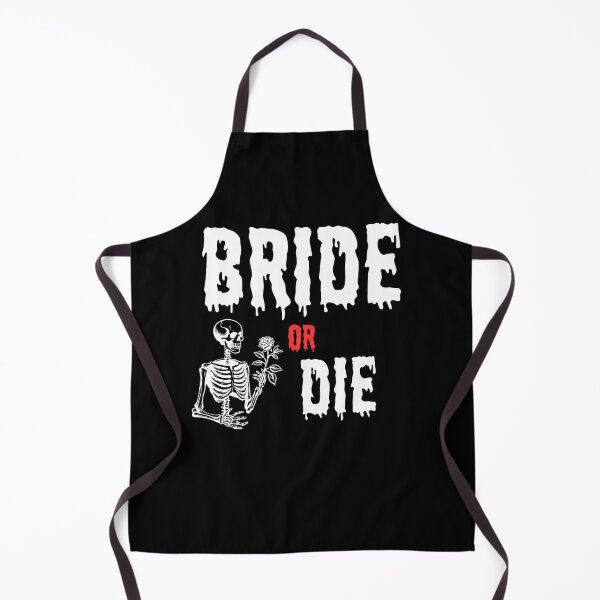 Item preview, Bride Or Die Funny Skeleton Bridal Party Wedding Day designed and sold by MagicSD Designs.