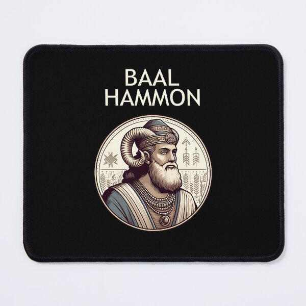 Item preview, Baal Hammon Carthaginian God Punic History designed and sold by Agema Apparel.