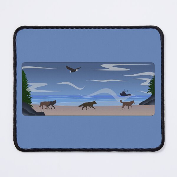 Item preview, Coastal Wolves designed and sold by jordangatto.
