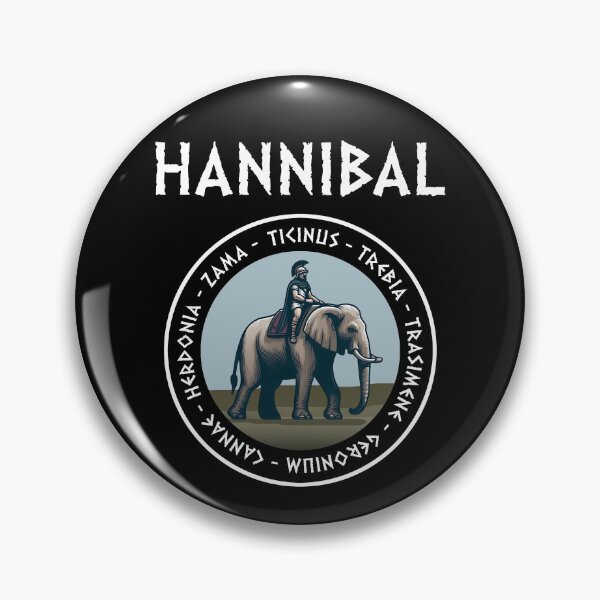 Item preview, Hannibal Barca 2nd Punic War Battles Carthage designed and sold by Agema Apparel.