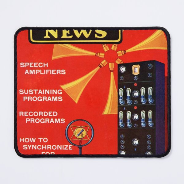 Item preview, Radio News - The Future of Communication designed and sold by PrintGeniusVip.