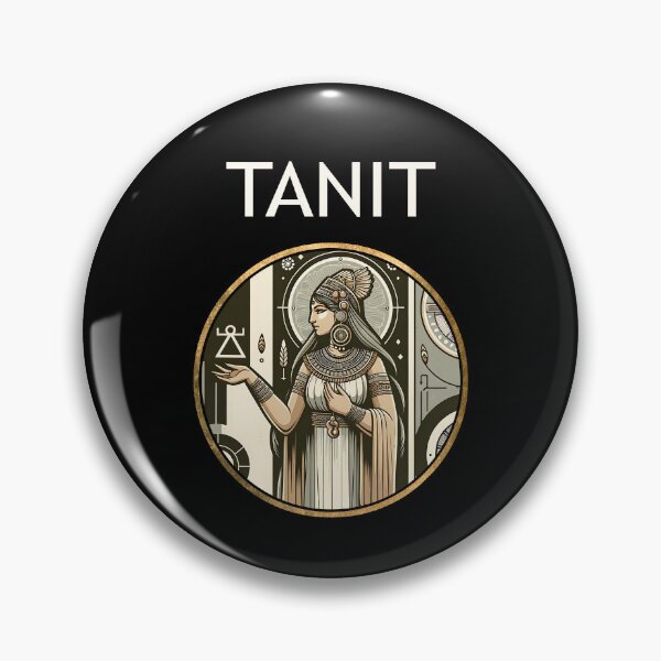 Item preview, Tanit Carthaginian Goddess of the Moon Punic History designed and sold by Agema Apparel.