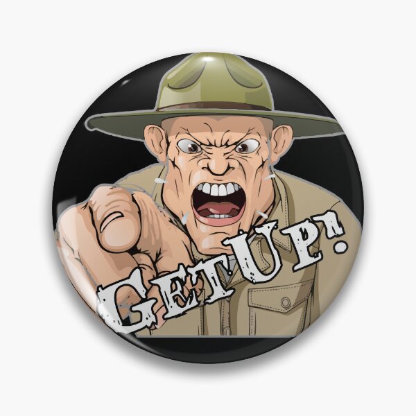 Artikelvorschau, Drill Sgt Sergeant, steh auf, sagte Papa entworfen und verkauft von LaughingProf.