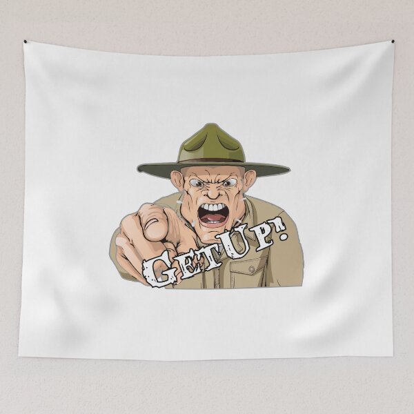 Item preview, Drill sgt sergeant get up said dad designed and sold by LaughingProf.