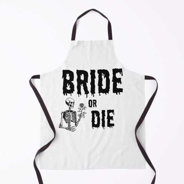 Item preview, Bride Or Die Funny Skeleton Bridal Party Wedding Day designed and sold by MagicSD Designs.