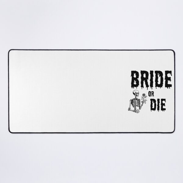 Item preview, Bride Or Die Funny Skeleton Bridal Party Wedding Day designed and sold by MagicSD Designs.