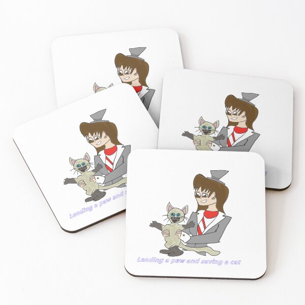 Item preview, Milton Mayor lending a paw and saving a cat  designed and sold by PhillsDesigns.