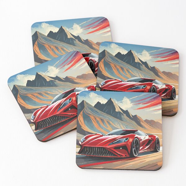 Item preview, Aggressive Super Car Carving Through Mountains designed and sold by Leo Price.