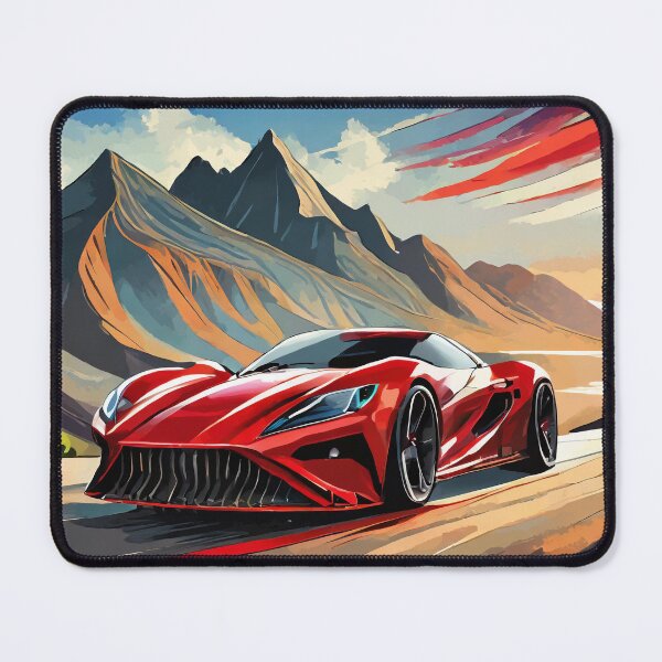 Item preview, Aggressive Super Car Carving Through Mountains designed and sold by Leo Price.