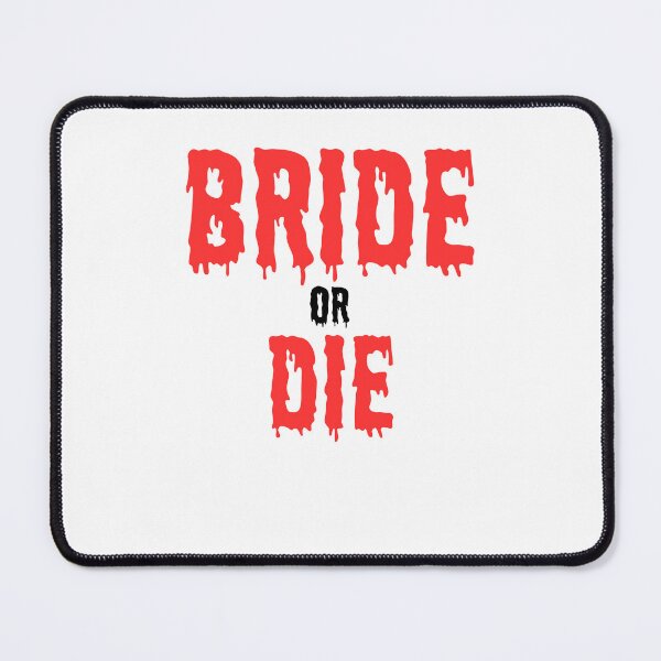 Item preview, Bride Or Die Funny Skeleton Bridal Party Wedding Day designed and sold by MagicSD Designs.
