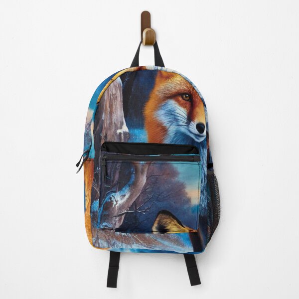 Item preview, Fox Portrait. Winter fox, fox painting, Leonardo da Vinci style designed and sold by FoxVibes.