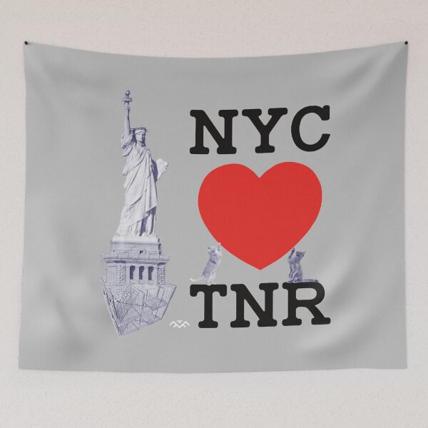 Item preview, New York City Loves TNR Feral Cats designed and sold by 1Felinophile.