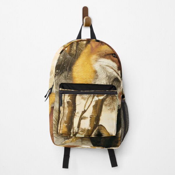 Item preview, Fox Portrait. Winter fox, fox painting, Leonardo da Vinci style designed and sold by FoxVibes.