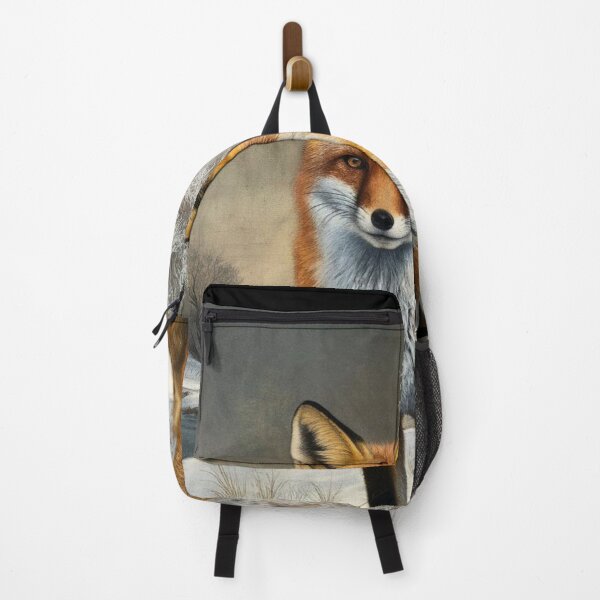 Item preview, Fox Portrait. Winter fox, fox painting, Leonardo da Vinci style designed and sold by FoxVibes.