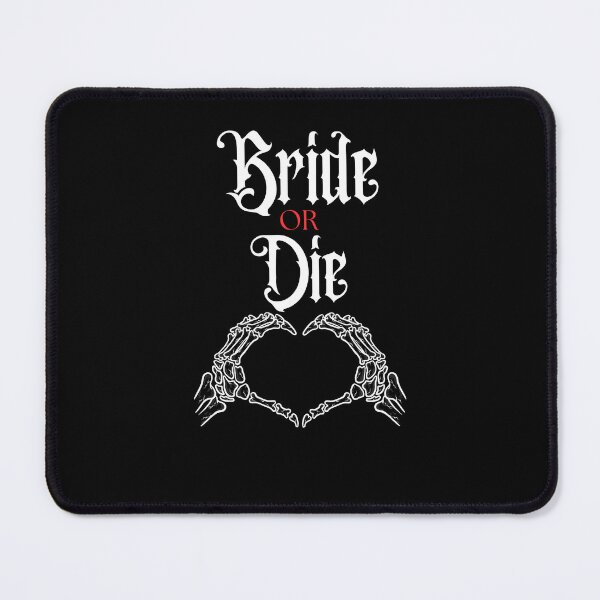 Item preview, Bride Or Die Funny Skeleton Bridal Party Wedding Day designed and sold by MagicSD Designs.