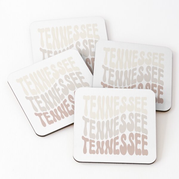 Item preview, NATURAL BEIGE TAN 3 TENNESSEE RETRO DESIGN designed and sold by actually-mads.