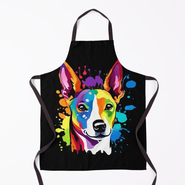 Item preview, Vibrant Basenji Portrait Design For Dog Lovers designed and sold by kakarikihill.