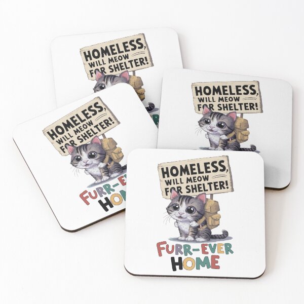 Item preview, Paws-itively Adorable: Furr-ever Home - Kawaii designed and sold by Rockin-Rainbow.