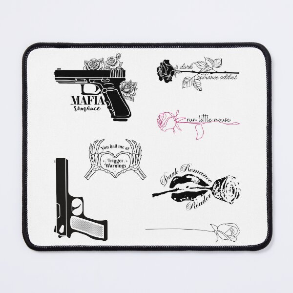 Item preview, Dark romance reader bookish set designed and sold by Neadoodles.