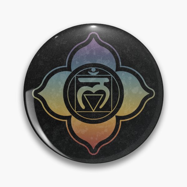 Item preview, Root Chakra Lotus - Coal + Rainbow Sunset designed and sold by Irene Estelle.