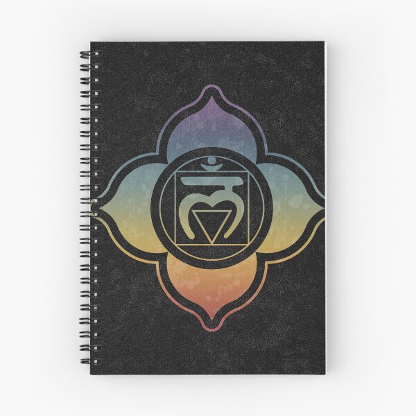 Item preview, Root Chakra Lotus - Coal + Rainbow Sunset designed and sold by Irene Estelle.