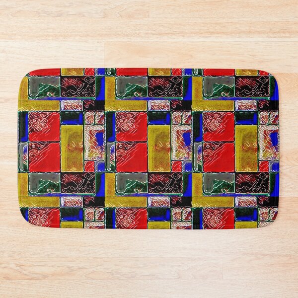 Item preview, Postmodern Mondrian (3), a postmodernist reconstruction of Mondrian. designed and sold by thalasson.