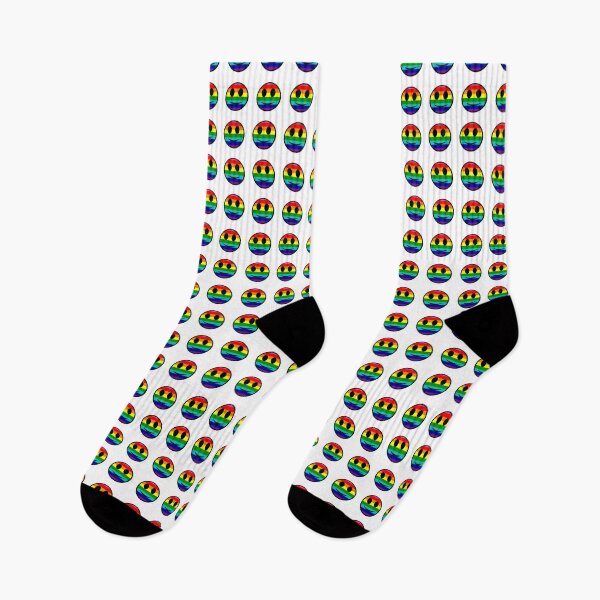 Item preview, LGBT Pride Equality awareness smiley face Gay Lesbian  designed and sold by RemieJames.