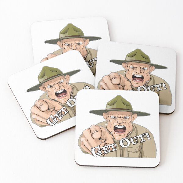 Item preview, Drill sgt sergeant instructor get out said dad designed and sold by LaughingProf.