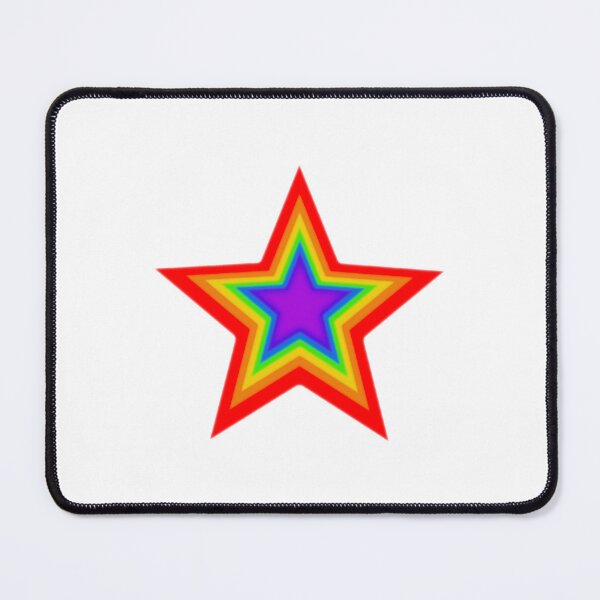 Item preview, Rainbow Star designed and sold by Shades of Black and White.