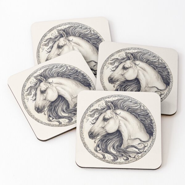 Item preview, White Horse designed and sold by LianeLamoglia.