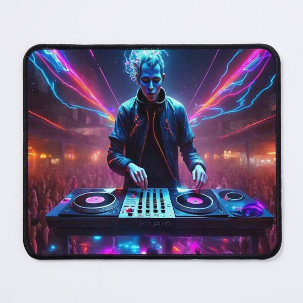Item preview, Giant Blue DJ Demon designed and sold by ElevatedElite.