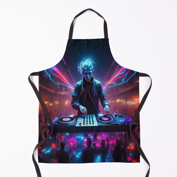 Item preview, Giant Blue DJ Demon designed and sold by ElevatedElite.