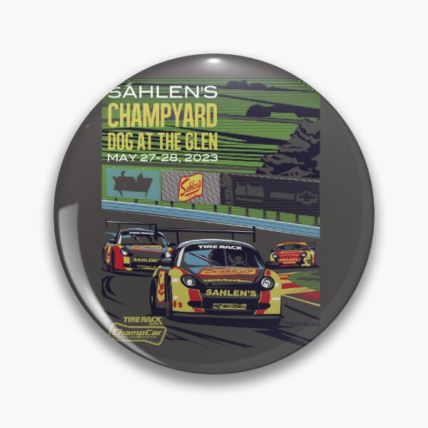 Item preview, 2023 ChampCar Sahlen's Champyard Dog at the Glen   designed and sold by TrackSwag.