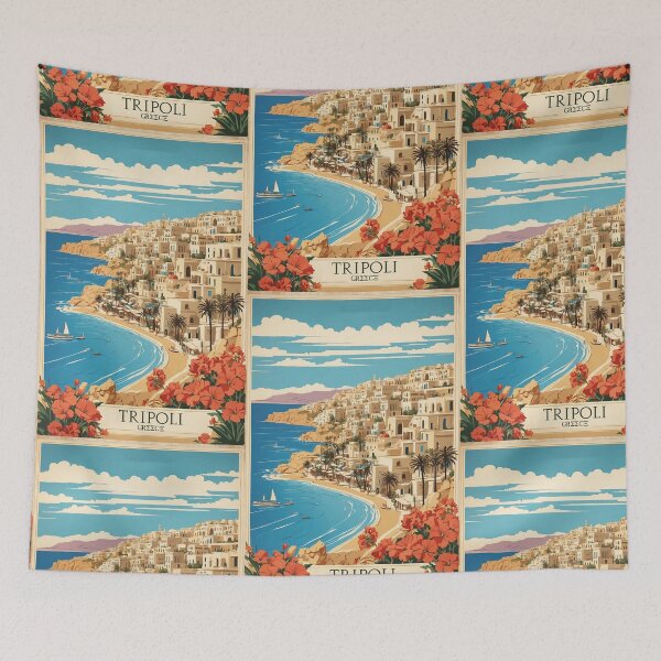 Item preview, Tripoli Greece Vintage Travel Tourism  designed and sold by TravelersGems.