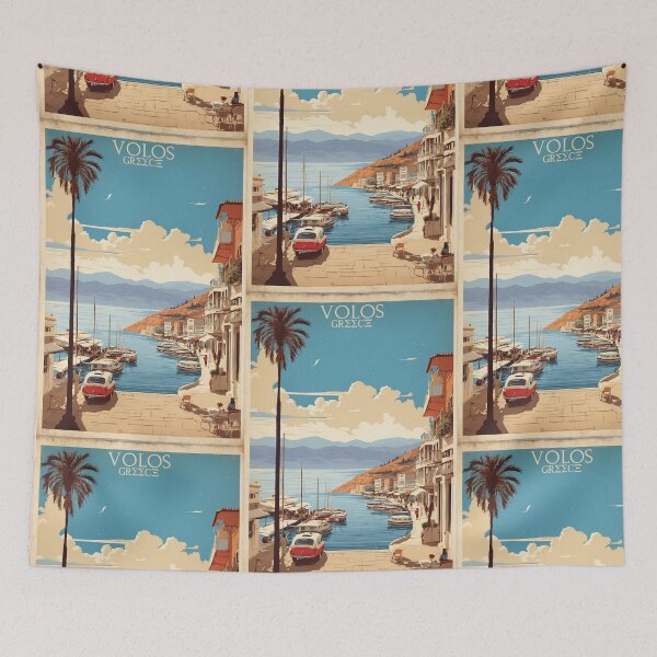 Item preview, Volos Greece Vintage Travel Tourism  designed and sold by TravelersGems.