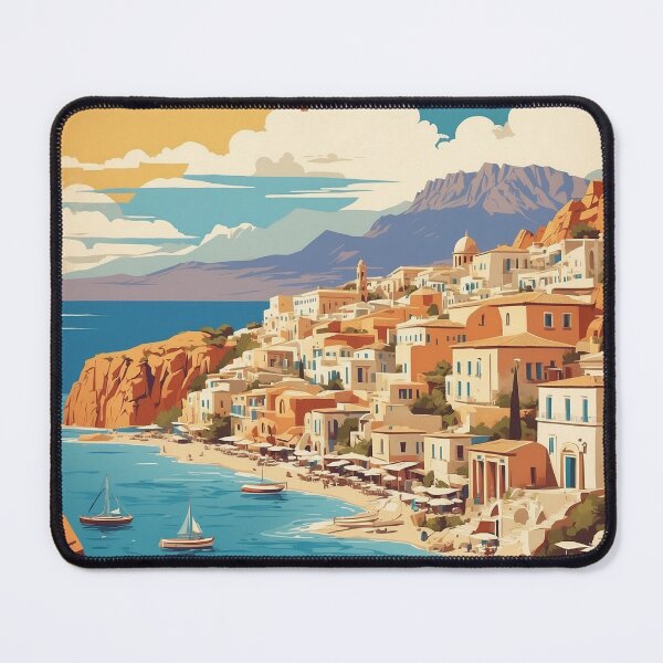 Item preview, Voul Greece Vintage Travel Tourism  designed and sold by TravelersGems.