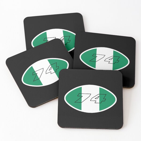 Item preview, New York Jets Olu Fashanu Nigerian Flag Logo designed and sold by Gang Green Gear.