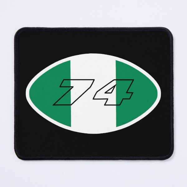 Item preview, New York Jets Olu Fashanu Nigerian Flag Logo designed and sold by Gang Green Gear.
