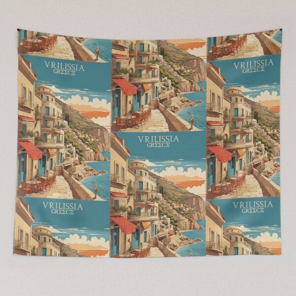 Item preview, Vrilissia Greece Vintage Travel Tourism  designed and sold by TravelersGems.