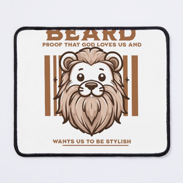 Item preview, Beautiful Beard Lion designed and sold by LemuellTrends.