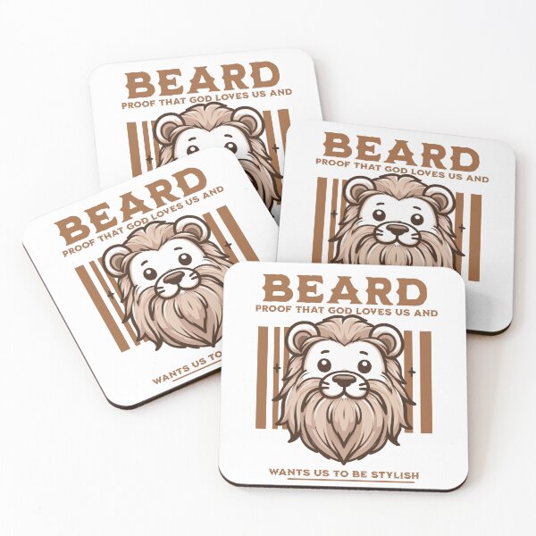 Item preview, Beautiful Beard Lion designed and sold by LemuellTrends.