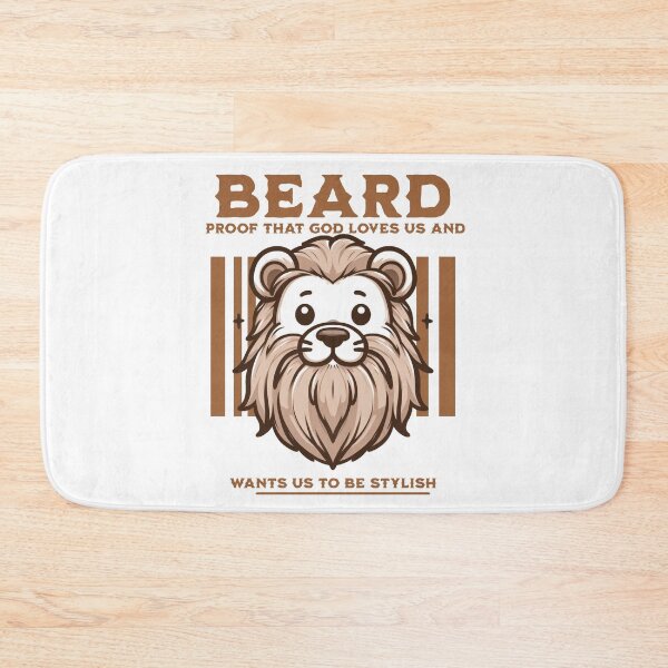 Item preview, Beautiful Beard Lion designed and sold by LemuellTrends.