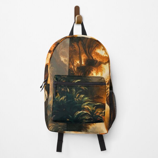 Item preview, Elephant Portrait. Elephant painting, wild elephant, running elephant, vintage elephant, Rembrandt van Rijn style designed and sold by ElephantVibes.