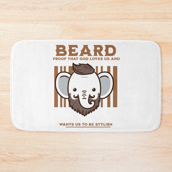 Item preview, Beautiful Beard Elephant designed and sold by LemuellTrends.
