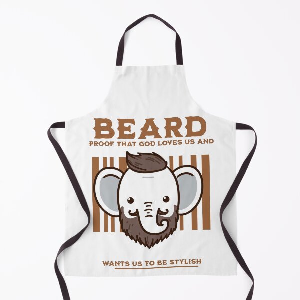 Item preview, Beautiful Beard Elephant designed and sold by LemuellTrends.