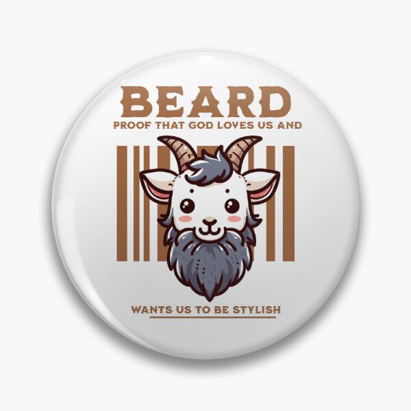 Item preview, Beautiful Beard Goat designed and sold by LemuellTrends.
