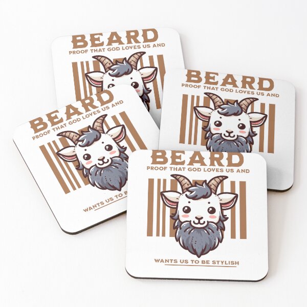 Item preview, Beautiful Beard Goat designed and sold by LemuellTrends.