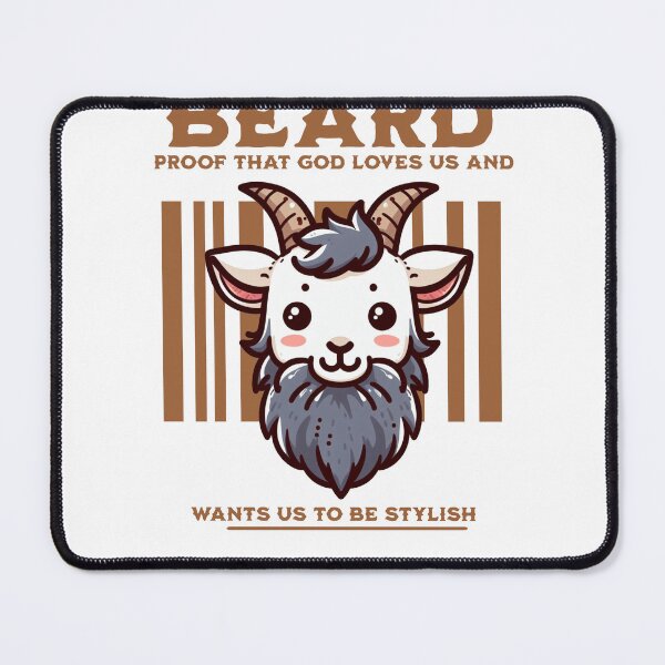 Item preview, Beautiful Beard Goat designed and sold by LemuellTrends.