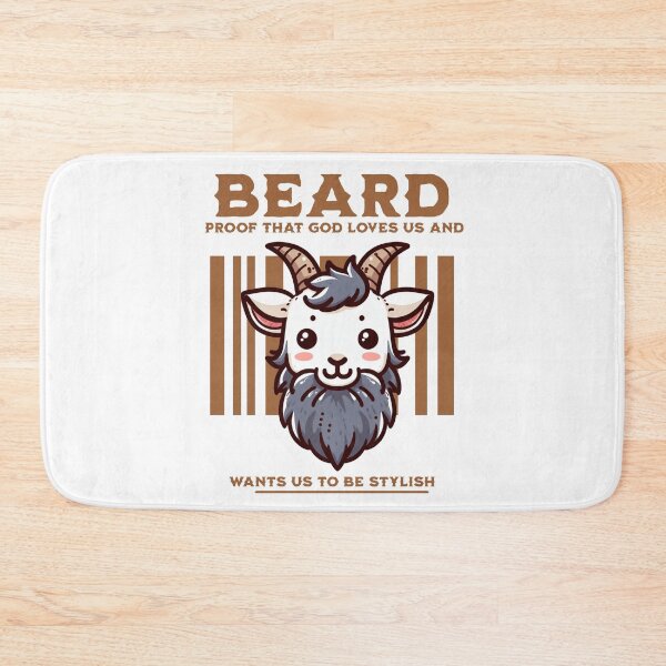 Item preview, Beautiful Beard Goat designed and sold by LemuellTrends.