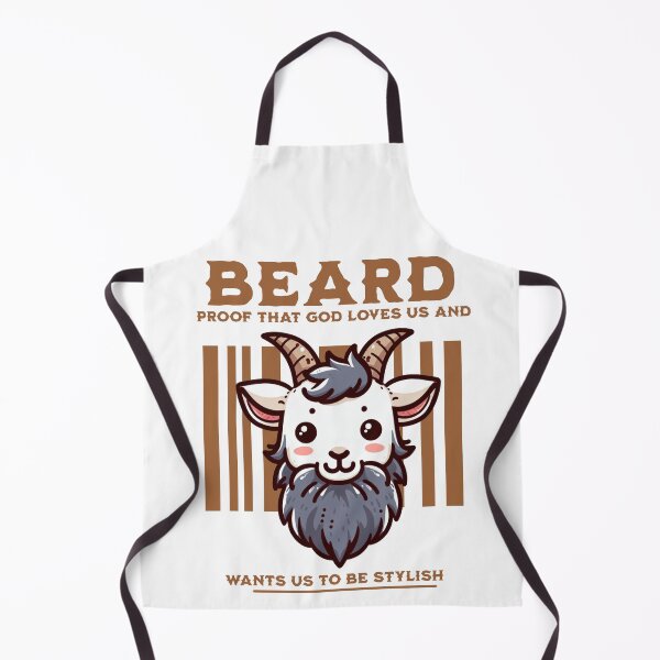 Item preview, Beautiful Beard Goat designed and sold by LemuellTrends.